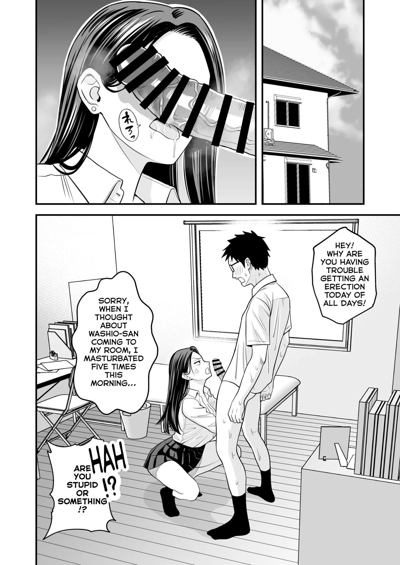 Hentai Manga Comic-When a Gyaru Who Just Wants to Have Sex Meets a Hung Otaku-Read-27